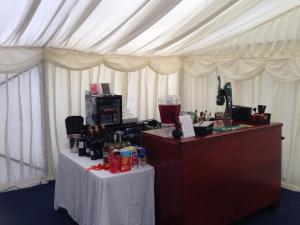 Marquee at Kirknewton Stables